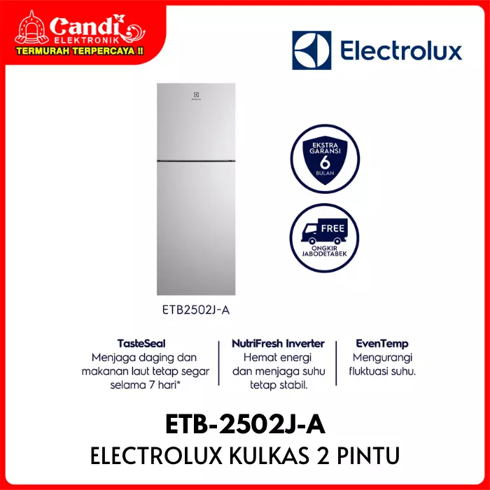 KULKAS 2 PINTU ELECTROLUX